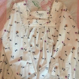 Madewell Boho Flowy Floral Top